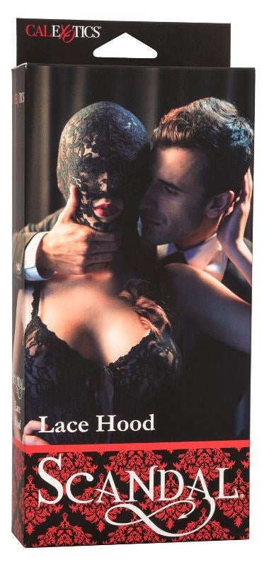 Scandal Lace Hood - Bondage Hoods