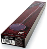 Scarlet Couture Duo Crop and Flogger Whips And Crops