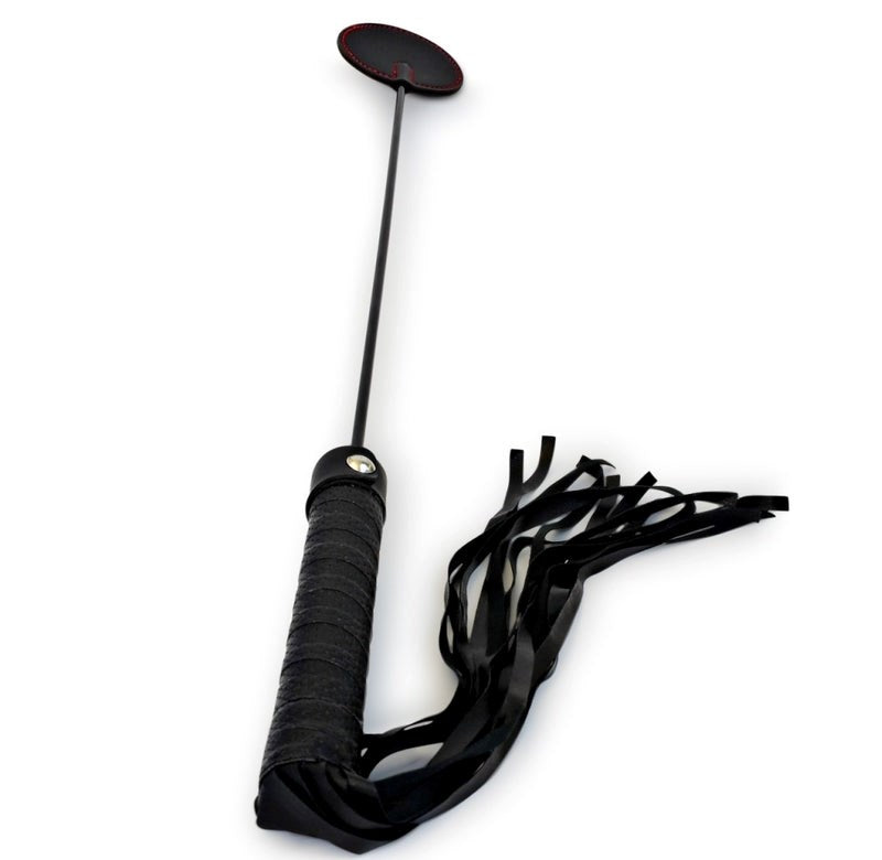 Scarlet Couture Duo Crop and Flogger Whips And Crops