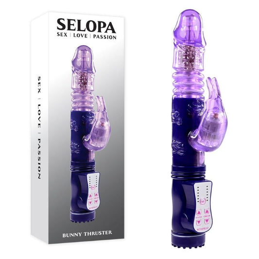 Selopa BUNNY THRUSTER - Pleasure Perfected - Rabbit Vibrators