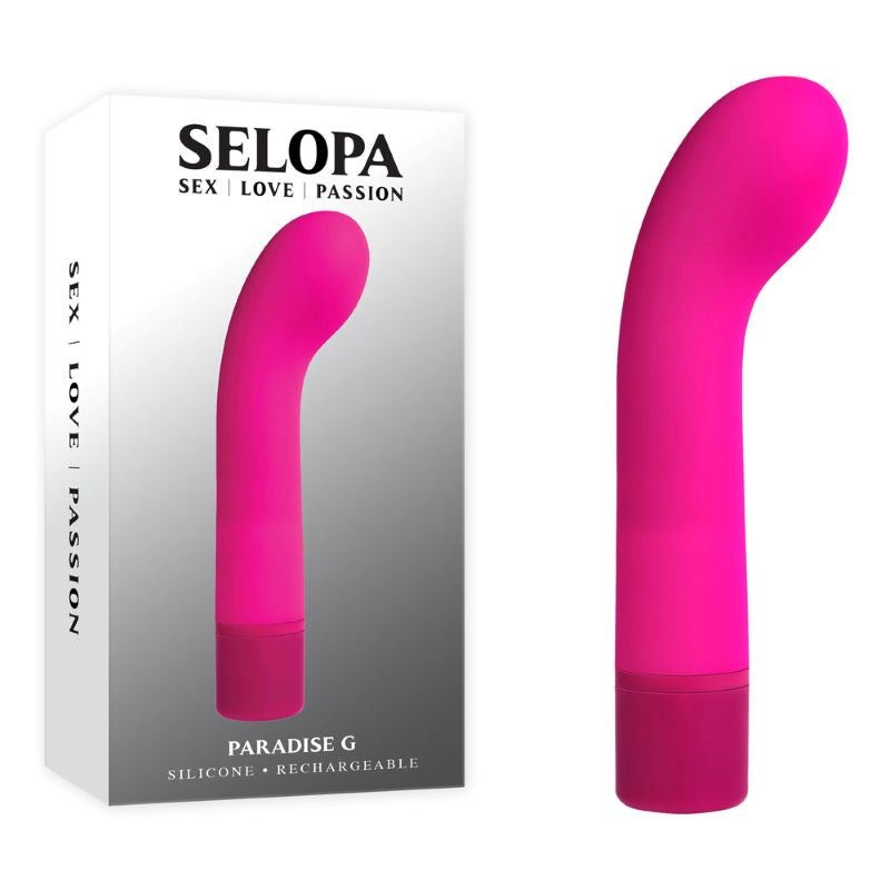 Selopa PARADISE G - Waterproof Silicone Vibrator for Targeted Pleasure G-Spot Vibrators