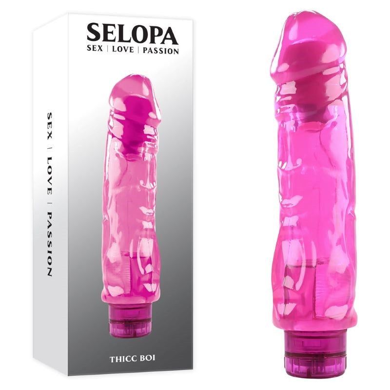 Selopa THICC BOI - The Ultimate Vibrating Delight for Unparalleled Satisfaction Realistic Dildos