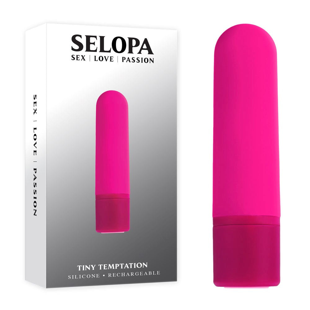 Selopa TINY TEMPTATION - Rechargeable Waterproof Mini-Vibrator Bullet Vibrators
