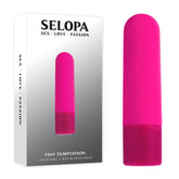 Selopa TINY TEMPTATION - Rechargeable Waterproof Mini-Vibrator Bullet Vibrators