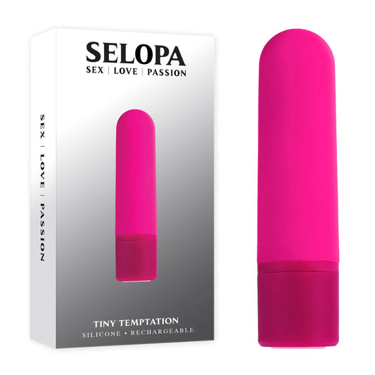 Selopa TINY TEMPTATION - Rechargeable Waterproof Mini-Vibrator - Bullet Vibrators