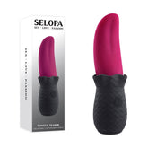 Selopa's Compact and Rechargeable Tongue Teaser - Elevate Your Intimate Moments Finger and Tongue Vibrators