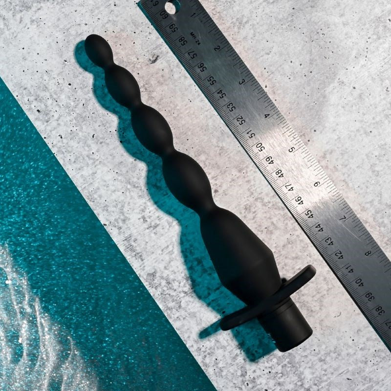 Selopa Pleasure Enhancer - Waterproof, USB Rechargeable Vibrating Beads Anal Beads and Balls