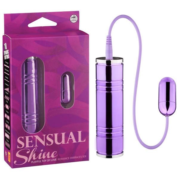 NMC Metallic Sensual Shine Smart Bullet - Multi-Speed Pleasure Remote Control Vibrators