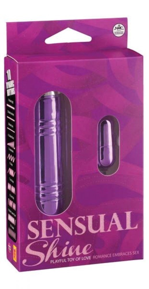 NMC Metallic Sensual Shine Smart Bullet - Multi-Speed Pleasure Remote Control Vibrators