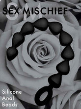 Sex & Mischief Black Silicone Anal Beads Anal Beads and Balls