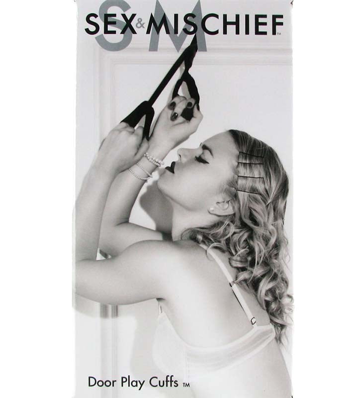 Sex & Mischief Door Play Cuffs Cuffs and Restraints