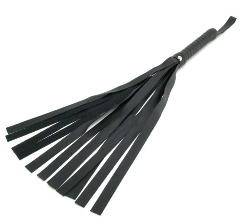 Sensual Exploration - Sex & Mischief Faux Leather Flogger Whips And Crops