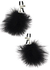 Sensual Feather-Kissed Nipple Clamps - Indulge in Erotic Ecstasy Nipple and Clit Clamps