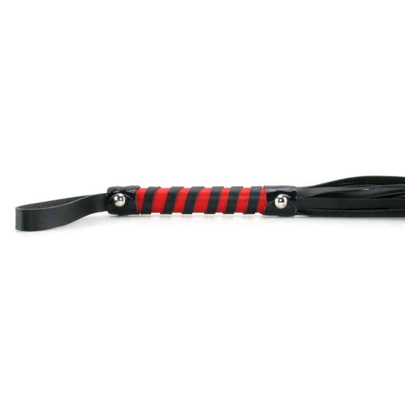 Sportsheets Striped Flogger - Indulge in Sensual Mischief Whips And Crops