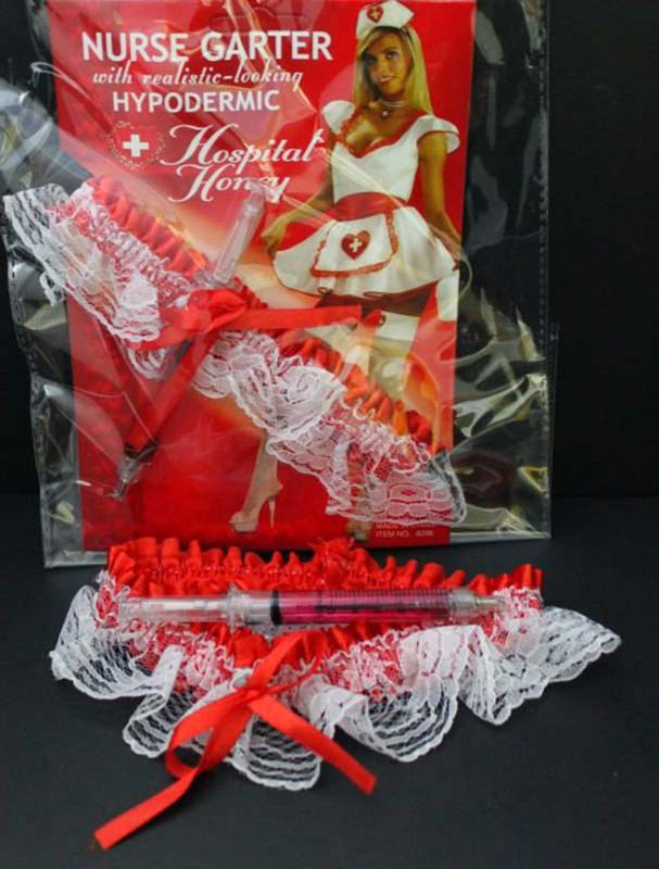 Sexy Nurses Garter Fancy Dress Ups