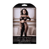 Sheer Fantasy Missing You Top & Leggings - 1size Hosiery
