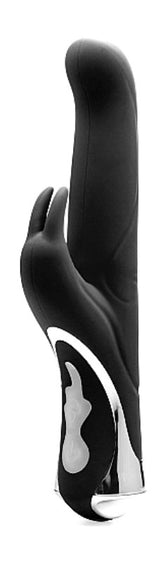 Shots Toys Rechargeable Rabbit Black Rabbit Vibrators