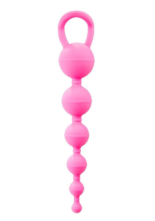 Shots Toys Six Balls Chain - Anal Beads and Balls
