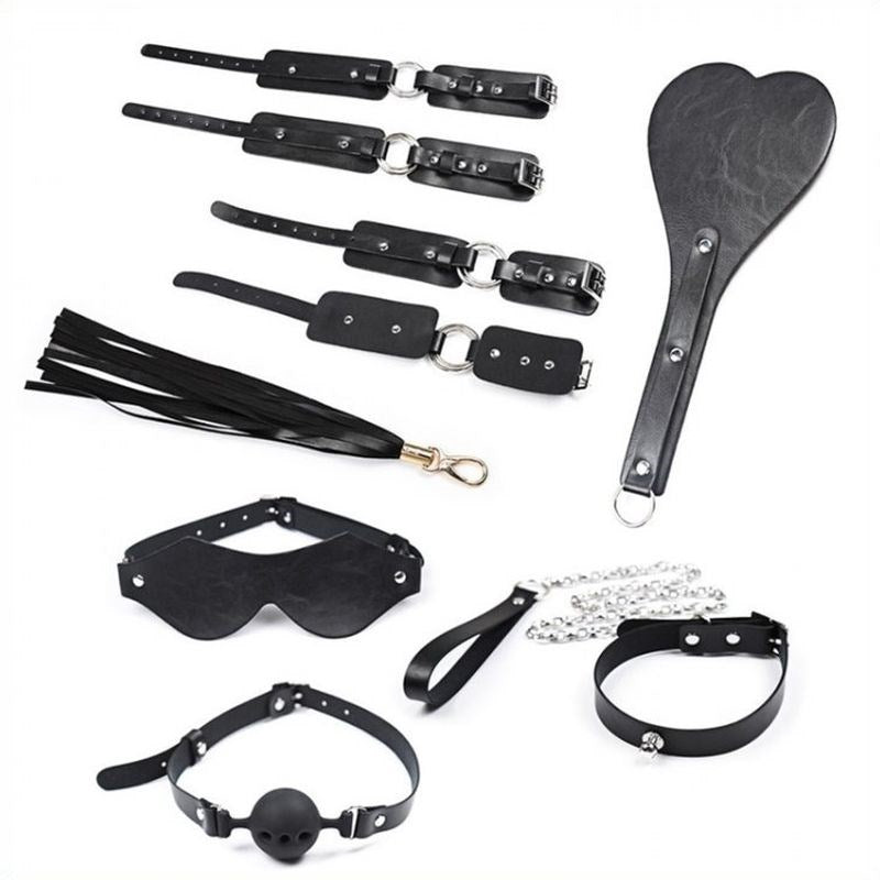 BDStyle Shoulder Bag 8-Piece Bondage Essentials Bondage Kits
