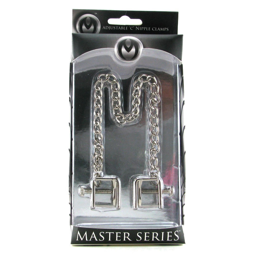 Siege Adjustable BDSM Nipple Stretcher Clamps Nipple and Clit Clamps