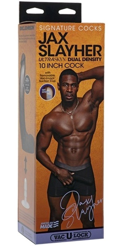 Signature Cocks Jax Slayher 10 inch Ultraskyn Cock - Realistic Dildos