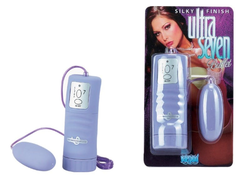 Silky Finish Ultra 7 Bullet Remote Control Vibrators