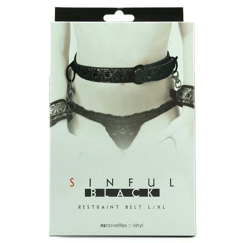 Sinful Restraint Belt Large / Extra Large Cuffs and Restraints