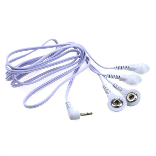 Snap Electrode Lead Wires 4 In 1 Electro Sex