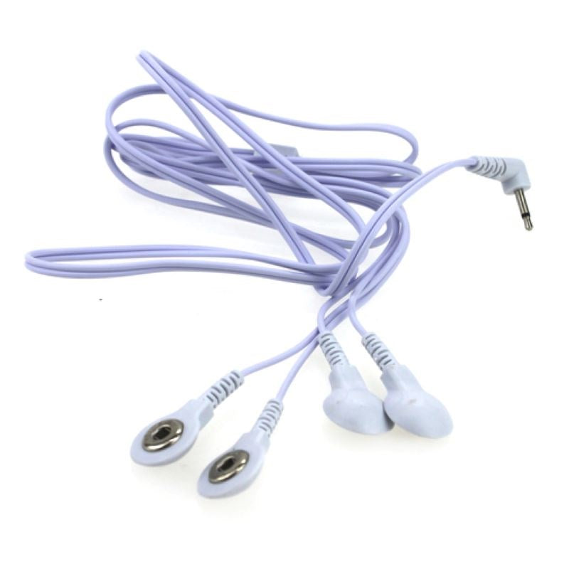 Snap Electrode Lead Wires 4 In 1 Electro Sex