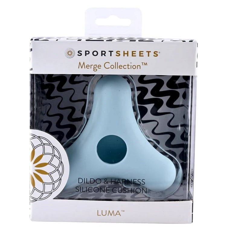 Sportsheets Luma Dildo and Harness Silicone Cushion Realistic Dildos