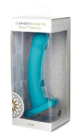 Sportsheets Nexus Hux - Turquoise Silicone Dildo for Intimate Bliss Non-Realistic Dildos