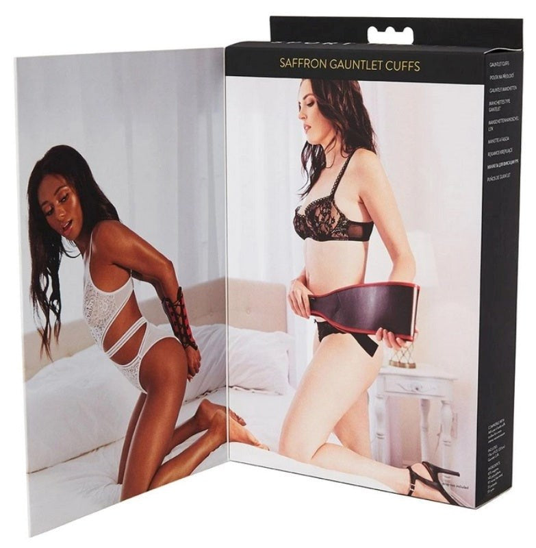 Sportsheets Saffron Gauntlet Cuffs Cuffs and Restraints