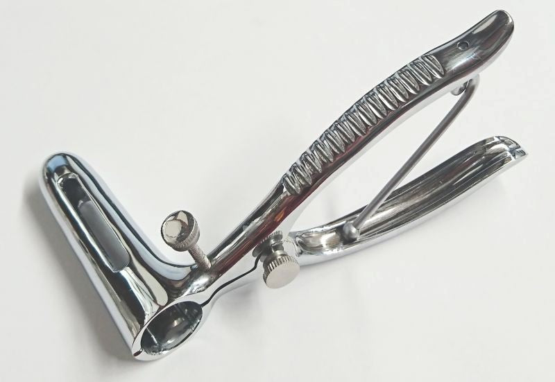 Spring Loaded Sims Rectal Speculum Steel Sex Toys