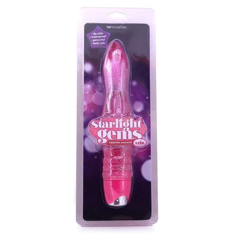 Starlight Gems Vela Vibrating G-Spot Massager Pink G-Spot Vibrators