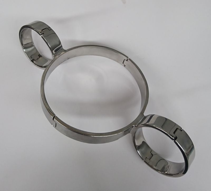 Steel Slave Collar & Cuffs Cuffs and Restraints