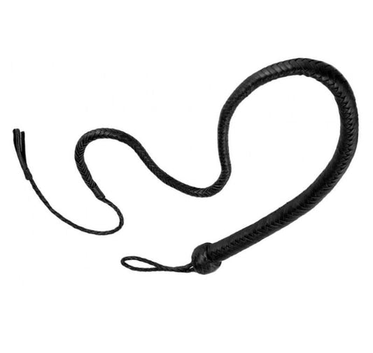 Stockmans Leather Whip 140cm - Whips And Crops