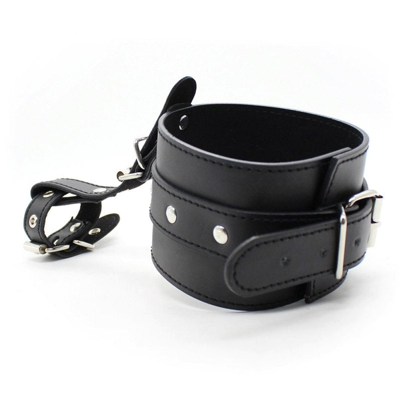 Hell's Couture Deluxe Leather Ankle & Toe Restraints Cuffs and Restraints