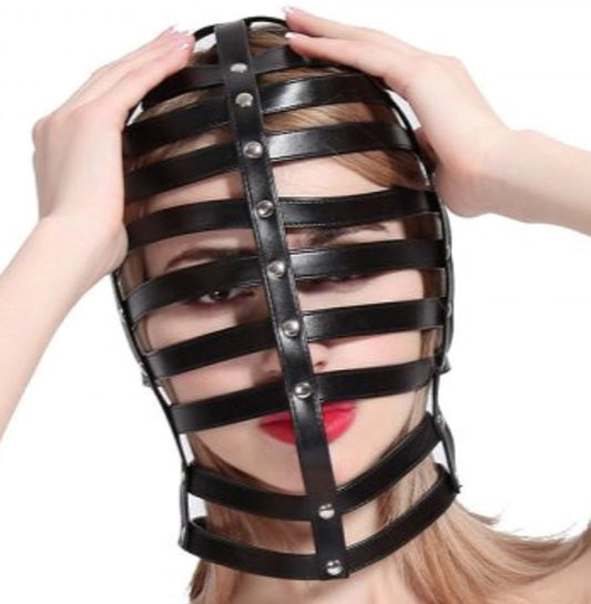 Stripes Hood - Bondage Hoods