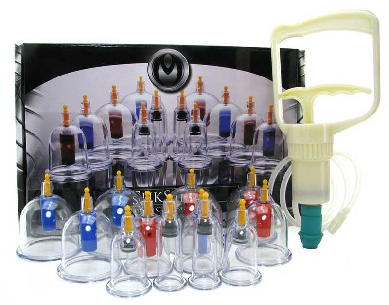 Sukshen 12 Piece Cupping System Nipple and Clit Clamps