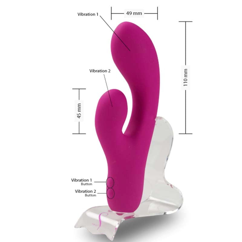 Swan 3 The Whooper G-Spot Rabbit Vibrator Rabbit Vibrators