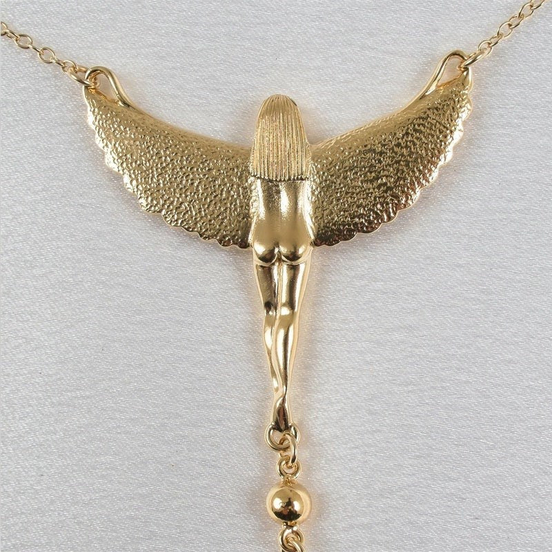 Sylvie Monthule Breast Necklace The Breath Of Isis Gold Nipple and Clit Clamps