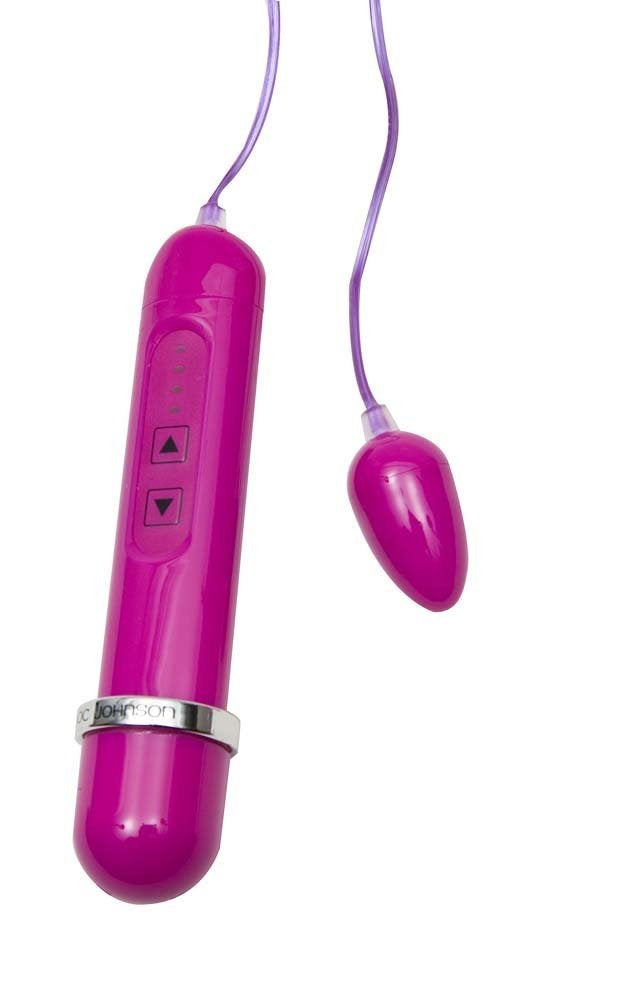 Doc Johnson Tear Drop Bullet Vibrator and Controller Personal Massagers