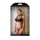 TEASE ALICE Caged Bralette & Panty Bras and Bra Sets