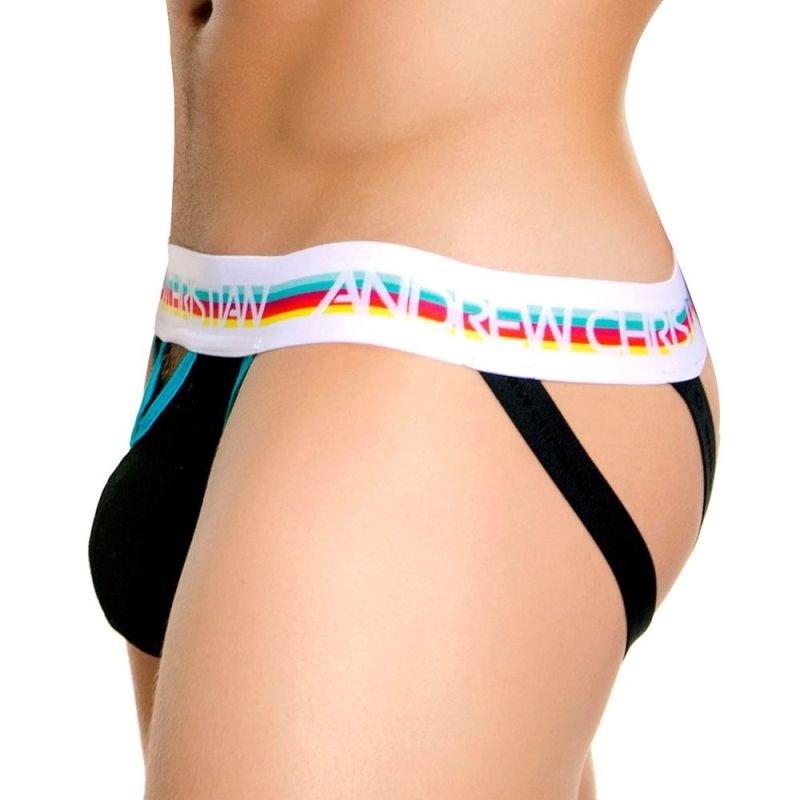 Teaser Bubble Butt Jock - Black Jocks and G-Strings