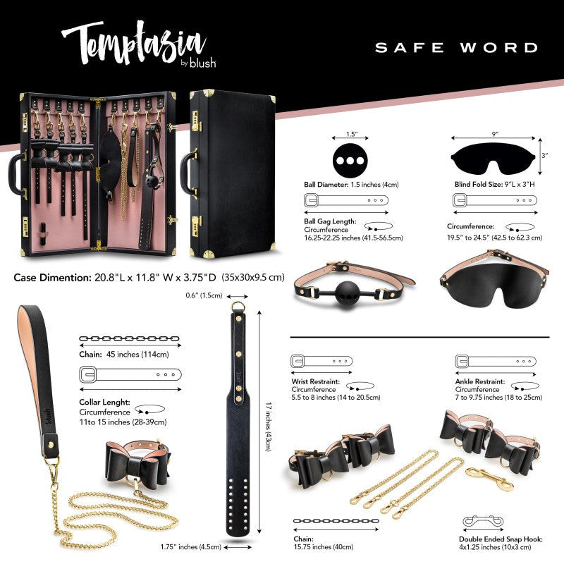 Temptasia's Discreet BDSM Essentials - Thrill and Delight Bondage Kits