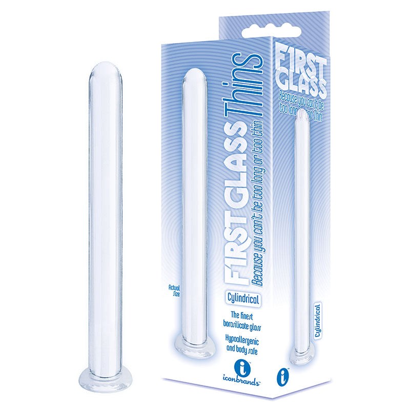 Sophisticated Borosilicate Glass Plug for Elevated Intimacy Glass Sex Toys