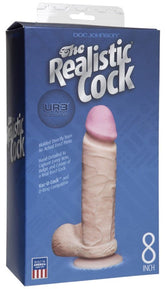 The Realistic Cock UR3 8 Inch - Flesh Realistic Dildos
