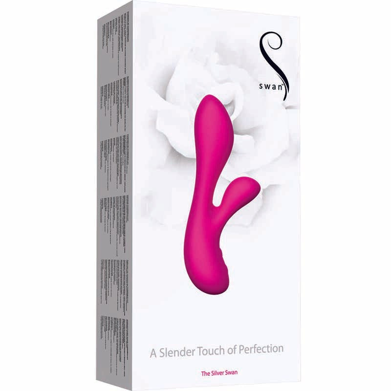 Silver Swan - Dual Motor Intimate Massager for Intense Stimulation Rabbit Vibrators