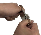 Thumb Steel Cuffs Steel Sex Toys