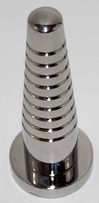 Tiered Metal Butt Plug Steel Sex Toys